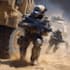 create realistic military, war, or sci fi illustrations