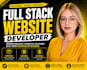 be software developer, full stack web developer, php laravel developer react js