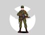 draw  military character design