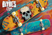 create illustrated skateboard graphics