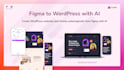 convert figma to wordpress, PSD to wordpress or xd to wordpress using elementor
