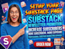 setup your substack page, substack newsletter promotion, to increase subscribers