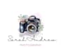 create hand drawn, camera, watermark, photography logo