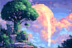 create pixel art backgrounds and illustrations