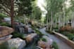 draw illustrate an environment landscape design
