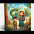 design creative children book cover