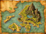 do fantasy map illustration vector map