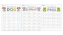 make printable activity worksheets for kids