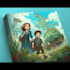 design joyful children book cover