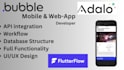 build flutterflow app with supabase firebase backend and api integration