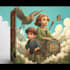 create emotional children book cover