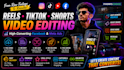 create engaging reels, vsls, meta ads video editing