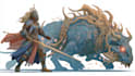 draw fantasy creatures or monsters