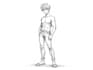 draw black and white sketch