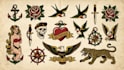 create awesome old school tattoo style design