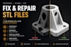 repair extremely damaged stl files for resin or fdm printing