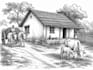create building and architectural sketch from photo