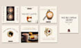 design social media posts for cafes using canva