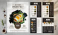 do restaurant menu design, food and cafe menu