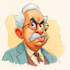 make premium superhero caricature character