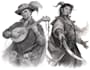 historical and fantasy warrior illustration