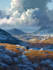 draw cinematic environment and landscape art