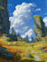 create background art and scenic illustration