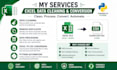 clean excel data remove duplicates and convert to CSV