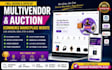 develop wordpress multivendor website auction ecommerce marketplace website
