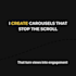 create scroll stopping instagram carousels
