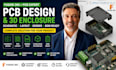 fusion 360 pcb design 3d enclosure circuit schematic layout and gerber files