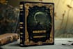 create epic or dark fantasy book cover design