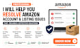 resolve amazon seller account issues and fix listing errors