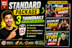 make clickbait youtube thumbnails that boost views