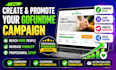 create and promote your gofundme campaign to get real donations fast