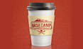 do aesthetic coffee bag packaging, stickers and label design
