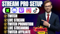 twitch live stream promotion, live streaming growth and affiliate help