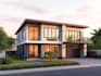 design exterior render 3d architecture rendering of
