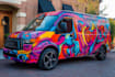 create car wrap design, racing car wrap design