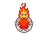 create firefighter mascot logo design with unlimited review