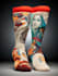 modern and unique custom socks