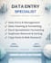 do excel data cleaning, formatting, and data entry tasks