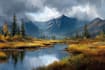 do impressionist landscape oil painting