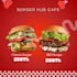 design a modern restaurant food menu using canva