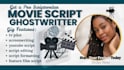 write movie script  screenplay scriptwriting film script TV pilot comedy script