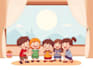 draw a cartoon illustration