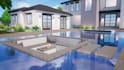 do high 3d pool landscape design, 3d pool garden using structure studio