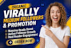 do virally medium article promotion, medium follower to increase engagement