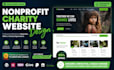 build nonprofit donation website fundraising website ngo charity website