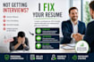 write an ats resume that gets interviews